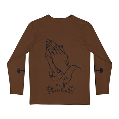 I Can do All things Through Christ - Long Sleeve - Brown/Black