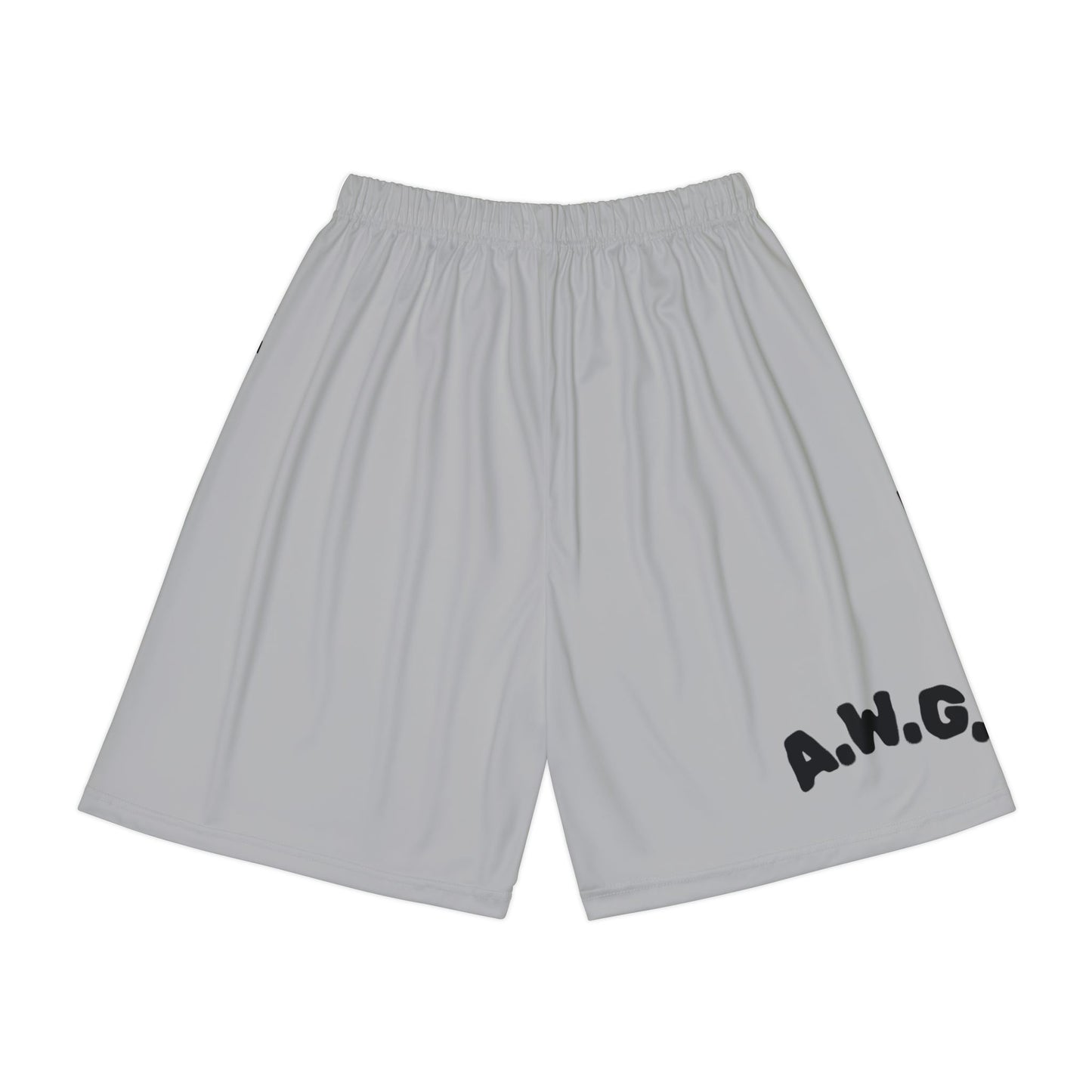 Gym Shorts - Light Grey/Black