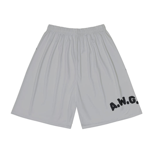 Gym Shorts - Light Grey/Black