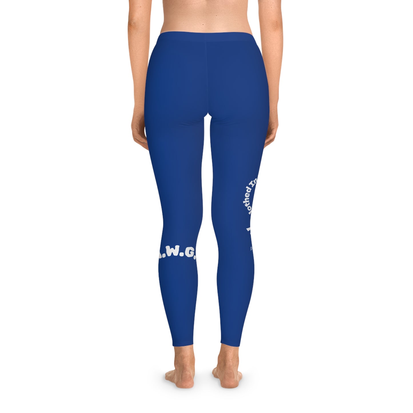 Ankle-Length Leggings - Dark Blue