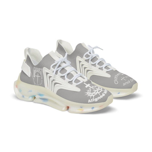 Men's Mesh Sneakers — Light Grey/White & Dark Grey/Black Athletic Shoes