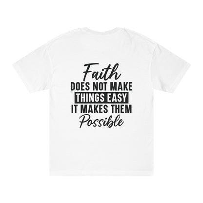 Faith Luke 1:37 Classic Tee - Style #2