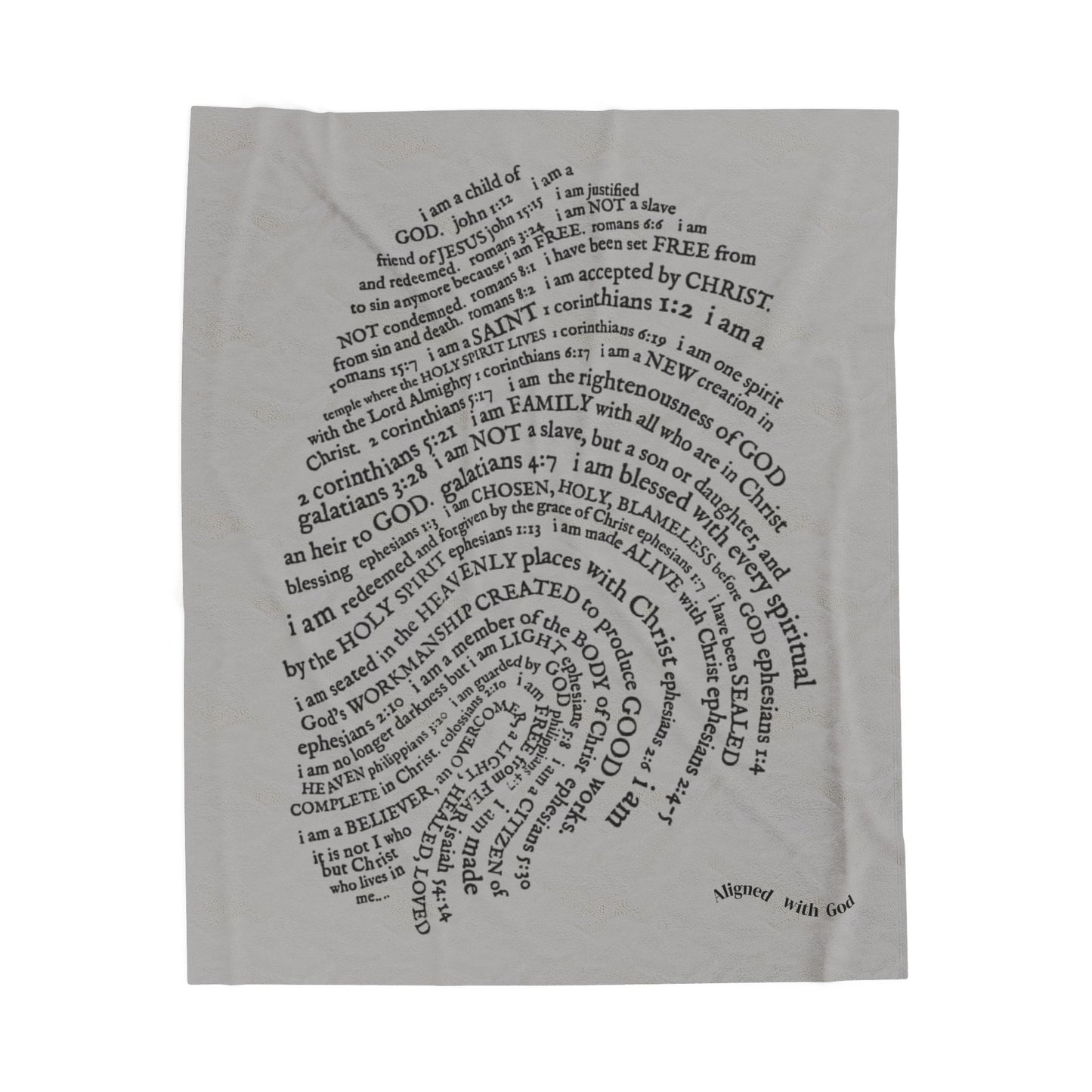 Rooted in Him Blanket