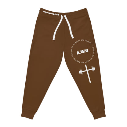 Athletic Joggers - Brown
