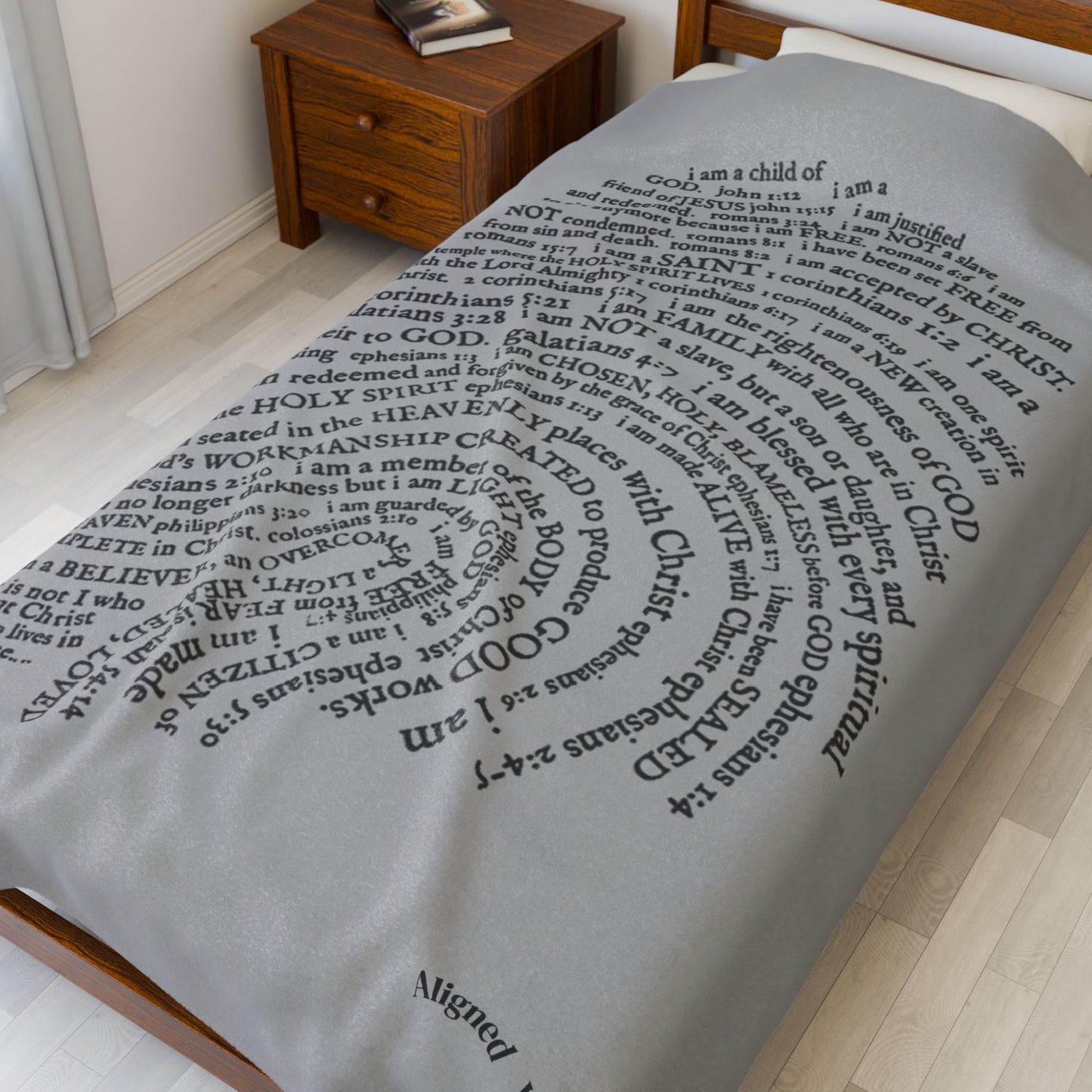 Rooted in Him Blanket