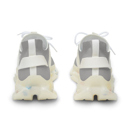 Men's Mesh Sneakers — Light Grey/White & Dark Grey/Black Athletic Shoes