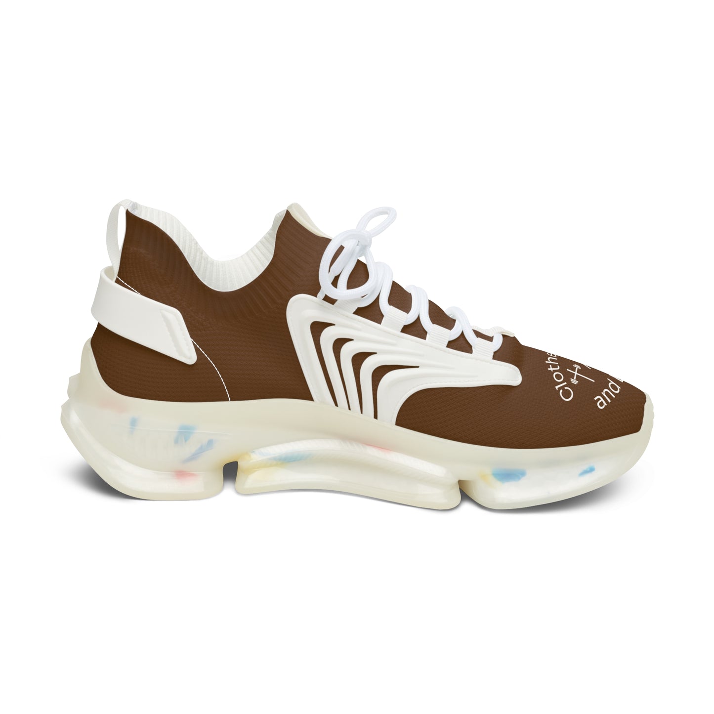 Women's Mesh Sneakers — Brown/White & Brown/Black Athletic Shoes
