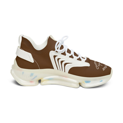 Women's Mesh Sneakers — Brown/White & Brown/Black Athletic Shoes