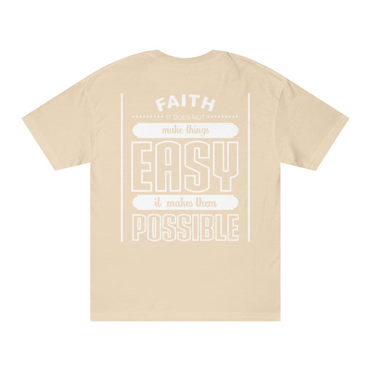 Faith Luke 1:37 Classic Tee - Style #1