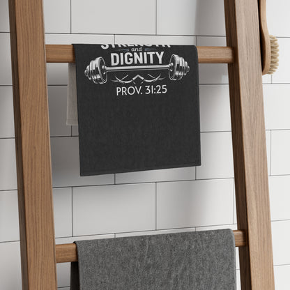 Gym Towel (Prov. 31:25)