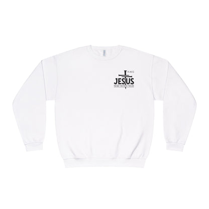 Ask me about Jesus - Crewneck Sweatshirt