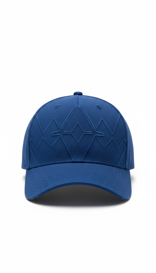 True blue branded cap