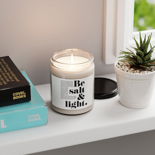Soy Candle - Be Salt & Light