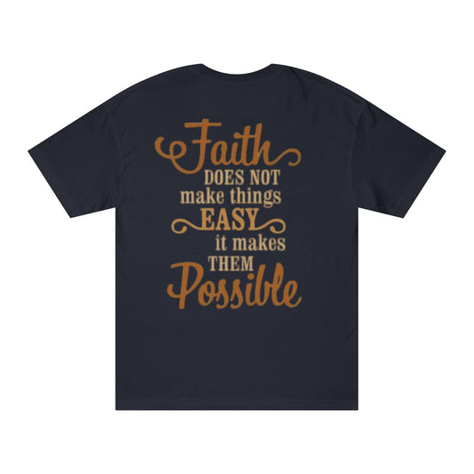Faith Luke 1:37 Classic Tee - Style #3