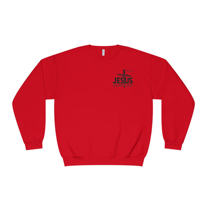 Ask me about Jesus - Crewneck Sweatshirt