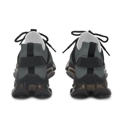 Women's Mesh Sneakers — Dark Grey/Black & Light Grey/White Athletic Shoes