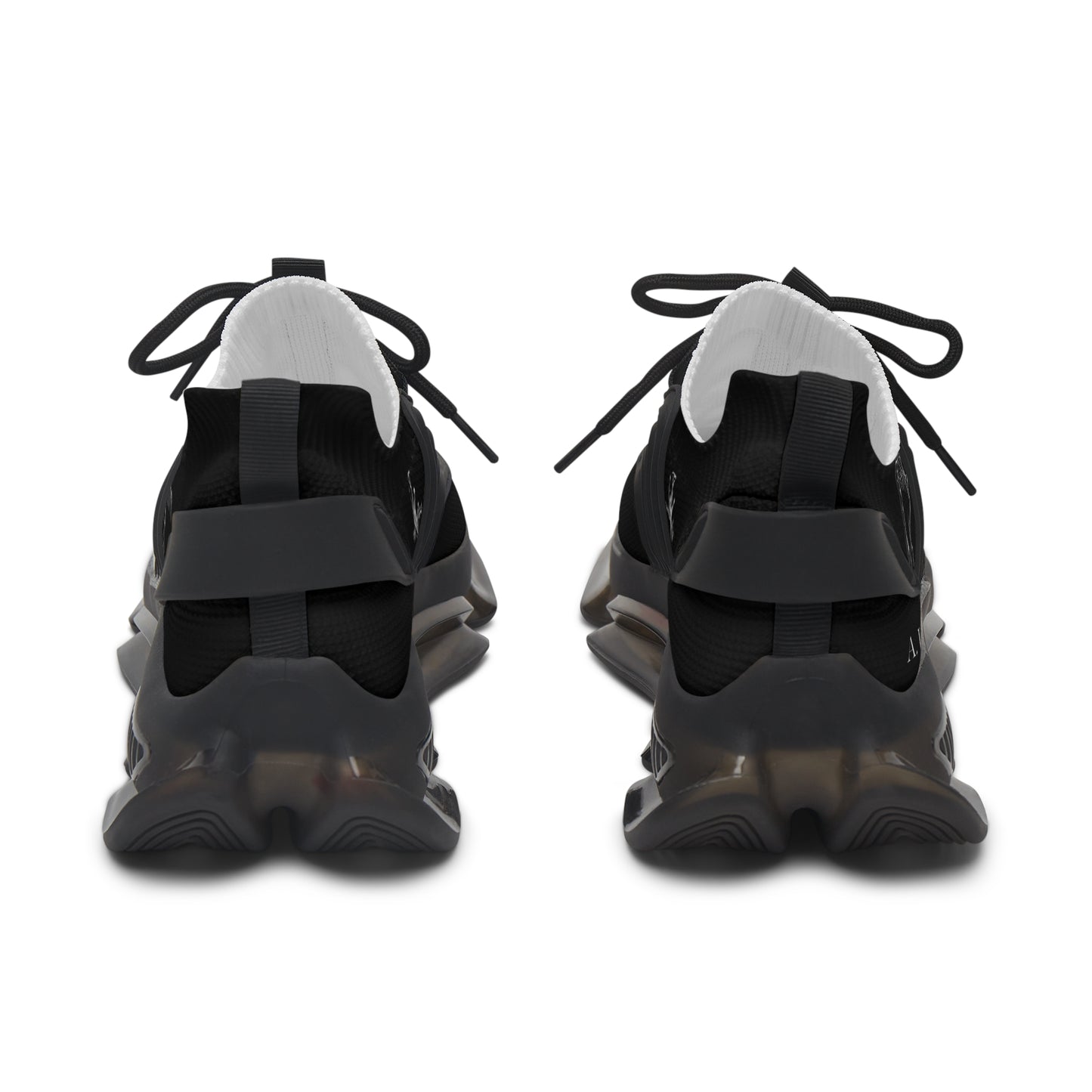 Walk by Faith Women's Mesh Sneakers — Black/White Athletic Faith Shoes